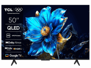 TCL 50"P7K 4K QLED TV; Google TV; HDR multi-format; HVA Panel; Game Master; Dolby Atmos; AiPQ Processor; Slim & Uni-body; MEMC; HDR10+HDR10 HLG; Dolby AC4 Dolby TrueHD; Netflix Youtube Amazon Prime Apple-TV; HDMI 3x 2.1; USB 1x 2.0 + 1x 3.0;