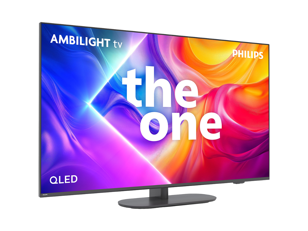 Philips 55”PUS9010 4K QledTitan OS; AMBILIGHT TV; 144Hz;P5 Picture Engine; Dolby Atmos i Vision