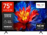 TCL 75"P8K 4K QLED TV 144Hz native display;Google TV; Motion Clarity Pro; Game Master; Onkyo 2.1; Dolby Vision
