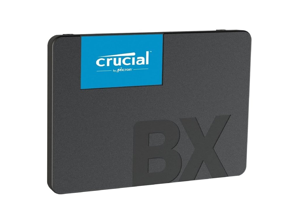 Crucial SSD 500GB BX500 2.5″SATA3,550 MB/s Read, 500 MB/s Write