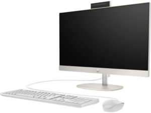 HP All-in-One 27-cr0077ny PC | AMD RYZEN 5 7520U (MENDOCINO) | 16GB LPDDR5 5500 (onboard) | SSD 1T 2280 PCIe NVMe  Non-Touch/27 FHD Antiglare IPS | FreeDos 3.0 | Shell White - HD Camera - Entry |Wlan|Wireless periferija|3godine garancije