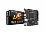 Gigabyte MB [H610I DDR4]; LGA 1700; PCIe 4.0; Intel H610; 4xDDR4 up to 64GB/3200MHz; VGA