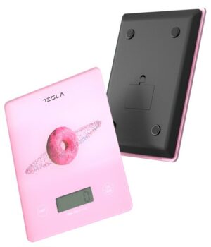 TESLA Kuhinjska vaga KS101P; Kapacitet: 5 kg; Jedinica: g/fl.oz/oz/ml/lb; Veličina: 20x14