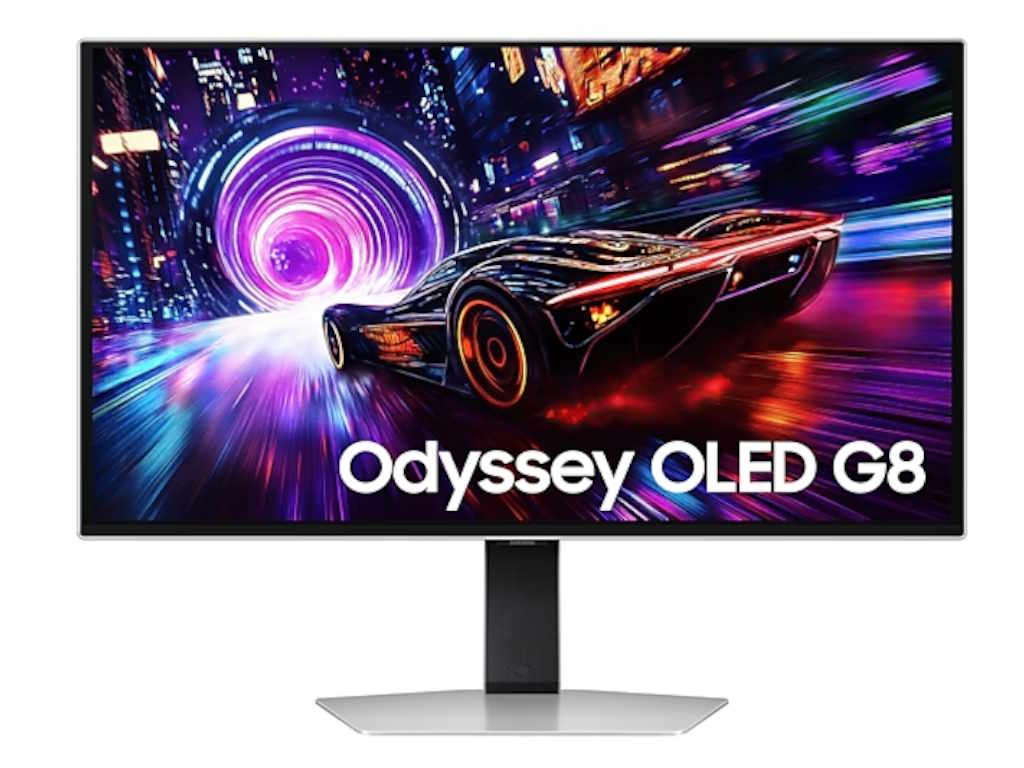 Samsung 27″ Odyssey G81SF monUHD,240Hz, OLED, 0.03ms, 250cd2xHDMI, DP, 2xUSB, HAS, Tilt, Swivel