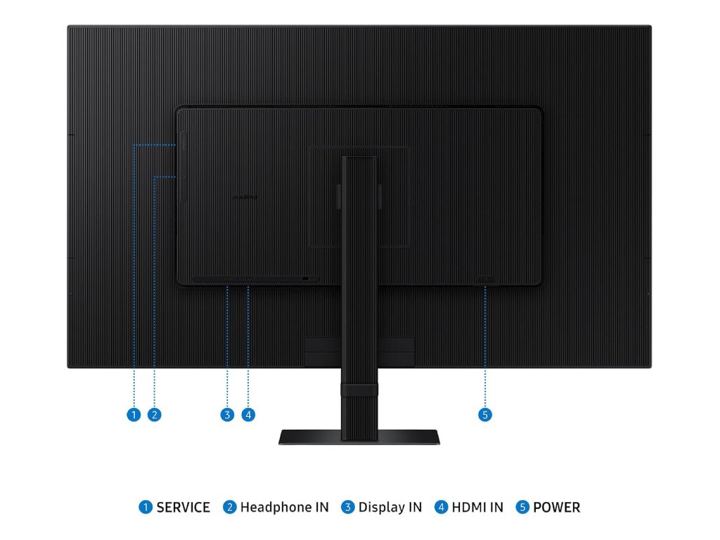 Samsung monit ViewFinity S7 4K32″,VA,60Hz,350cd,5ms,HDR10,HDMI,DP,Tilt -2,0(2,0)~25,0(2,0),VESA