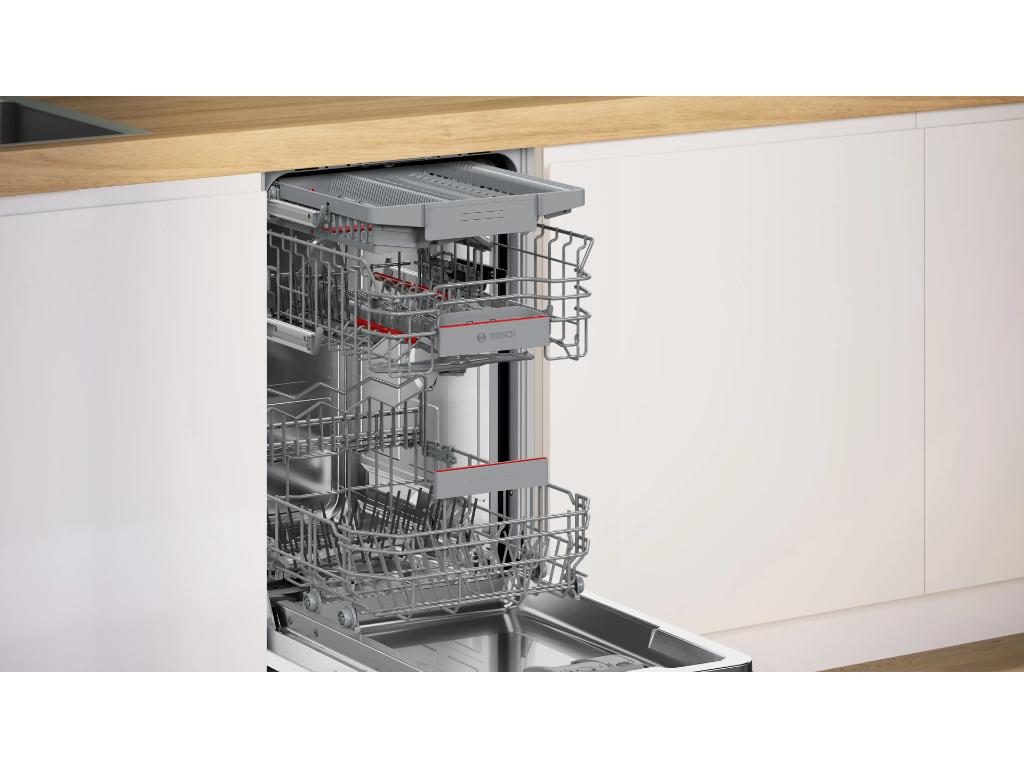 BOSCH perilica posuđa Serie 4|,E,45 cm, EscajgLadica,10 set,TimeLight