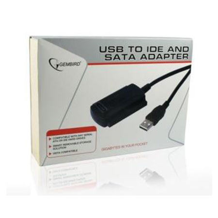 USB2 to IDE 2.5/3.5″ i SATA ADAPTER, GEMBIRD AUSI01