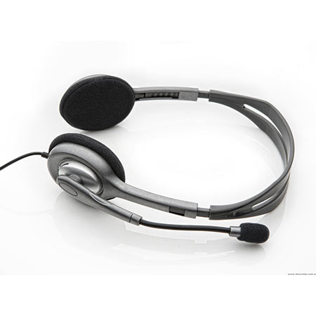Slušalice sa mikrofonom, Logitech H110, audio in-out 3,5mm, 981-000459, 981-000271 - Image 2