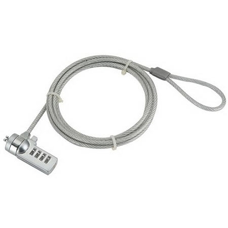 Kensington lock sigurnosni kabal lock kit za notebook sa šifrom, GEMBIRD, LK-CL-01, 1,8m - Image 2