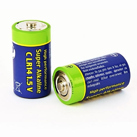 Gembird alkalna baterija C-cell LR14 1.5V 2 kom, EG-BA-LR14-01