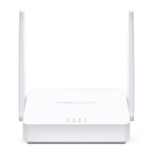 ROUTER Mercusys	MW302R 300Mbps Multi-Mode Wireless N Router, 2× Fixed External Antennas, 2× 10/100 Mbps LAN Ports, 1× 10/100 Mbps WAN Port,