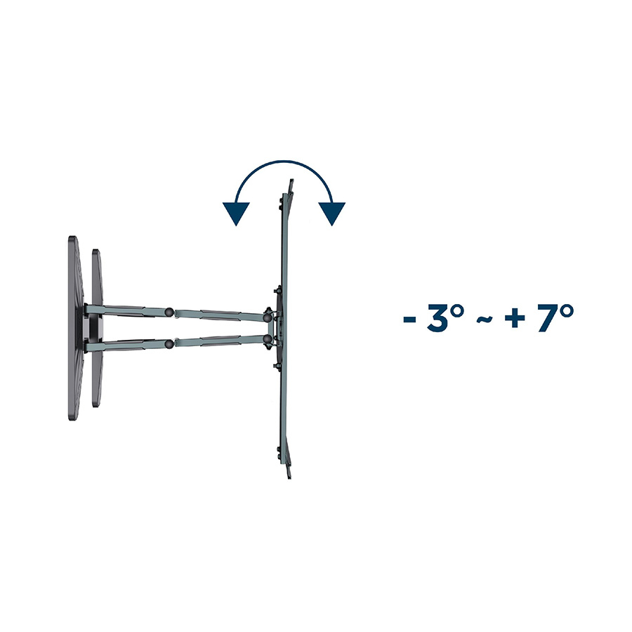 Zidni nosač GEMBIRD WM-80STR-01, Rotating full motion, 40″ – 80″