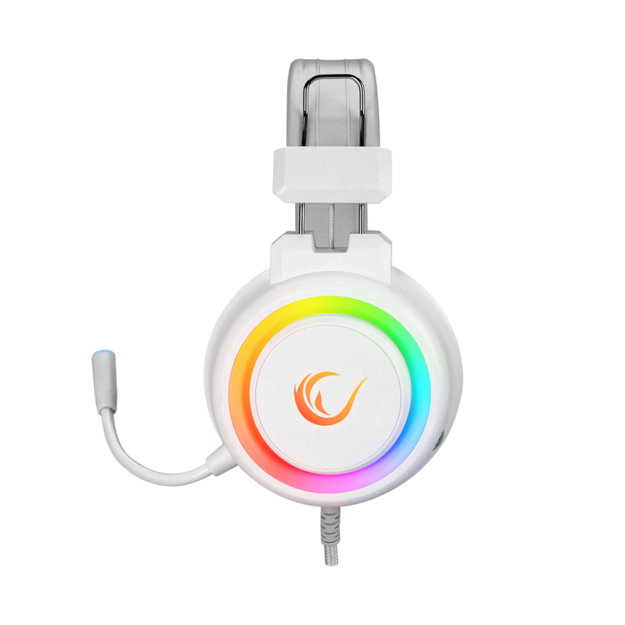 Slušalice sa mikrofonom gaming RAMPAGE SN-R10 ALQUIST white, 3,5 mm, RGB, 38838 - Image 3