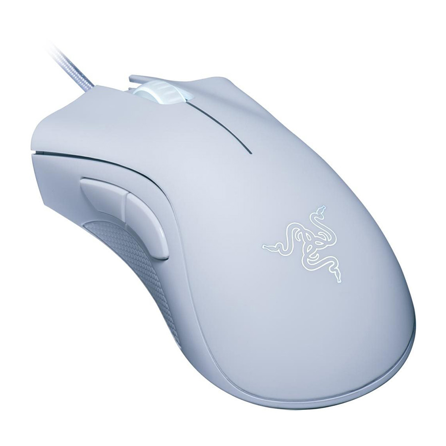 Miš Razer DeathAdder Essential White Edition Ergonomic Wired Gaming Mouse – FRML RZ01-03850200-R3M1
