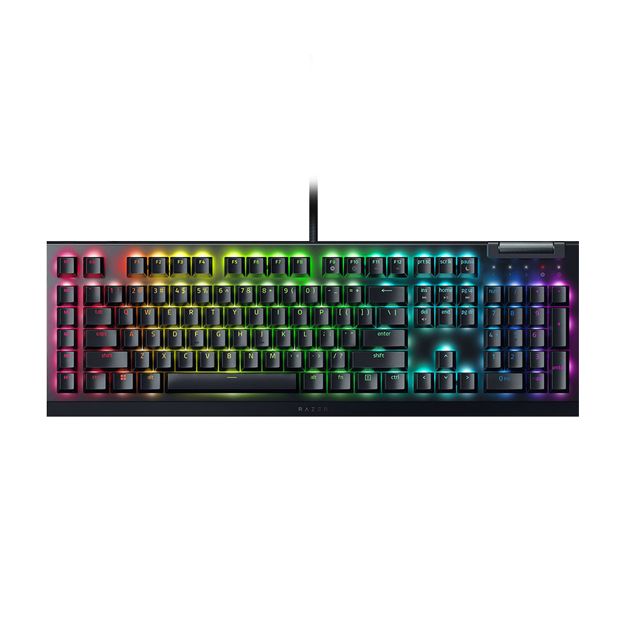 Tastatura Razer BlackWidow V4 X – Mechanical Gaming Keyboard (Green Switch) – US Layout – FRML RZ03-04700100-R3M1