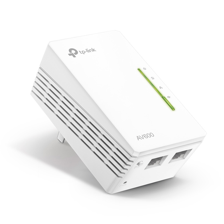 TP-Link TL-WPA4220 KIT AV600 Powerline Wi-FI KIT,300Mbps na 2.4GHz,802.11b/g/n, 600Mbps Powerline,HomePlug AV,2 brza porta, TL-WPA4220KIT