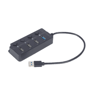 USB HUB 4-port 1 x USB 3.1 + 3 x USB 2.0 GEMBIRD UHB-U3P1U2P3P-01