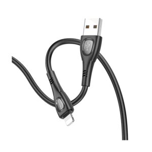 USB kabal 1m BOROFONE BX98 iPhone/lightning Superior charging data black