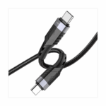 USB kabal BOROFONE BU35 Type-C Influence charging data cable black USB to Type-C, 1,2m, 3A