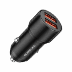Auto Punjač USB BOROFONE BZ19B Wisdom 36W dual port QC3.0 2xUSB car black