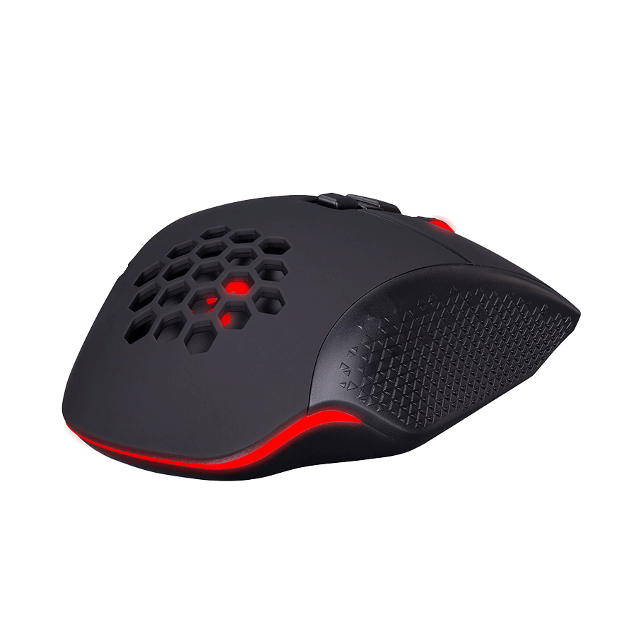 Miš gaming Everest RAGE-X1 Usb Black Led Illuminated 6400dpi 8 Buttons Programable Gaming Mouse with top holes design, Sunplus 192 - Image 3