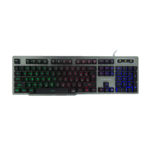 Tastatura gaming RAMPAGE KB-R78 Gray / Black USB Rainbow Backlight BiH Layout Gaming Keyboard, 30859
