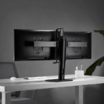 NOSAČ STALAK ZA DVA MONITORA GEMBIRD MS-D2-01, do 27”, up to 6 kg