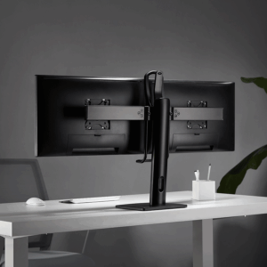 NOSAČ STALAK ZA DVA MONITORA GEMBIRD MS-D2-01, do 27”, up to 6 kg