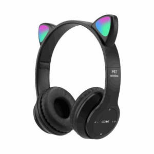 Slušalice za djecu bluetooth cat P47M black