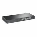 SWITCH TP-Link TL-SG1218MPE 16-Port Gigabit PoE+ Easy Smart Switch,16 Gigabit PoE+ RJ45 Ports,2 x SFP, 2× combo gigabit SFP slots,802.3at/af,250W PoE