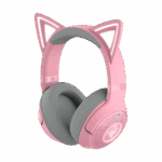 Slušalice Razer Kraken Kitty V2 BT - Quartz Edition - Wireless Bluetooth RGB Headset with Kitty Ears - FRML Packaging, RZ04-04860100-R3M1
