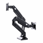NOSAČ ZA DVA MONITORA GEMBIRD MA-DA2-03, montaža na stol, Full-motion, 17”-35”, up to 10 kg