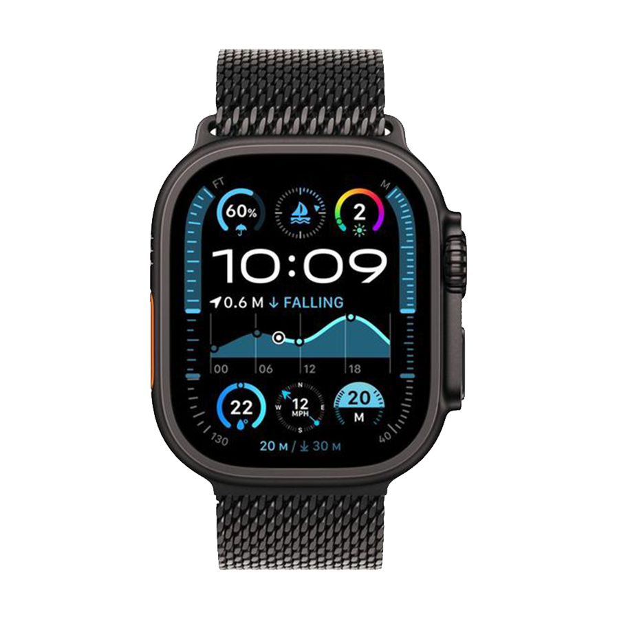 Apple Watch Ultra 2 Milanese MX5U3QA/A Black case 2024 LTE 49mm - Black/Black - Image 2