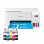 Printer Epson MFP EcoTank ITS L3276 print/scan/copy 33str/min BW. 15str/min color. rezolucija printanja 5.760 x 1.440 dpi. USB+WiFi. Boja bijela