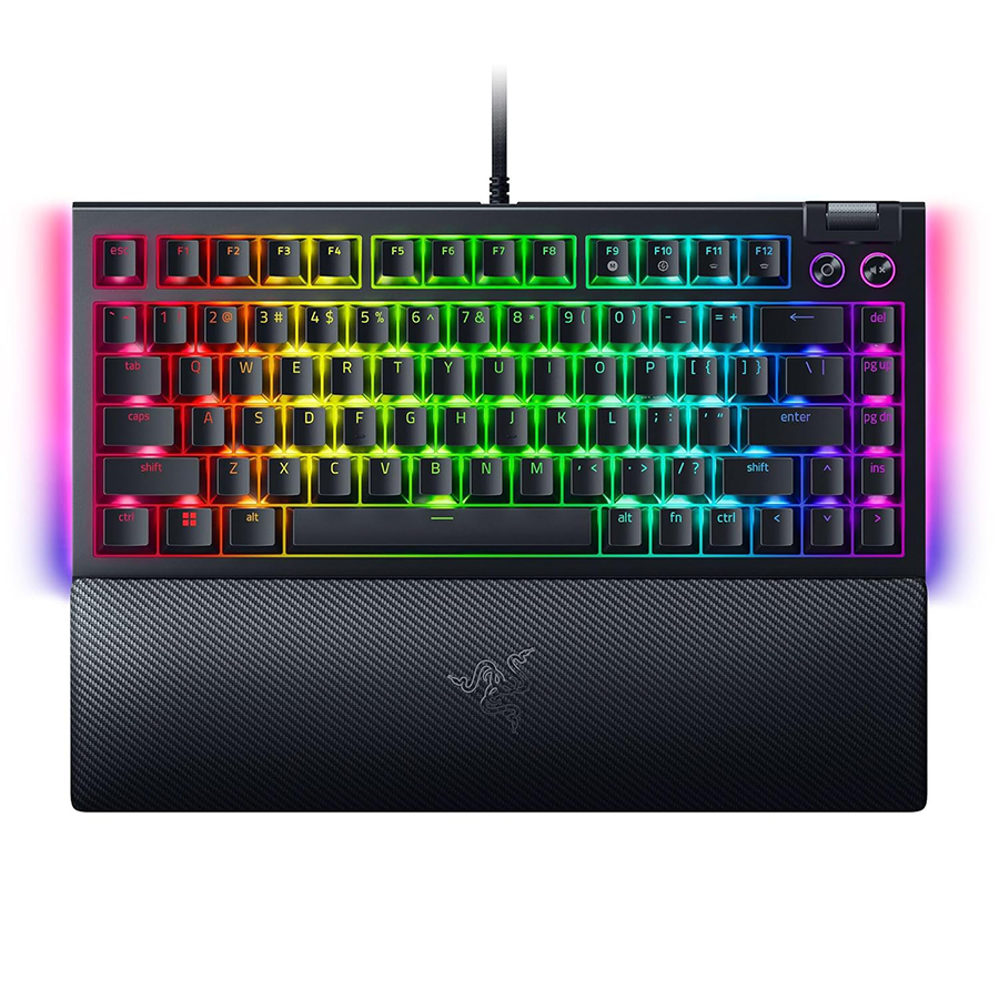 Tastatura Razer BlackWidow V4 75% – Hot-swappable Mechanical Gaming Keyboard – US Layout – FRML RZ03-05000100-R3M1