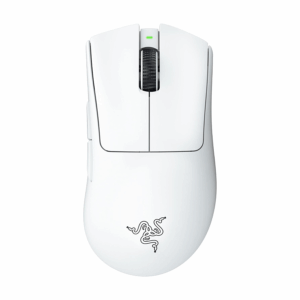 Miš Razer DeathAdder V3 Pro - Ergonomic Wireless Gaming Mouse - White Edition - EU Packaging RZ01-04630200-R3G1