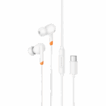 Slušalice sa mikrofonom Type-C BOROFONE BM92 Refined universal earphones with microphone Type-C white