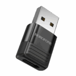 USB adapter BOROFONE BV18 USB male to Type-C female USB2.0 adapter black