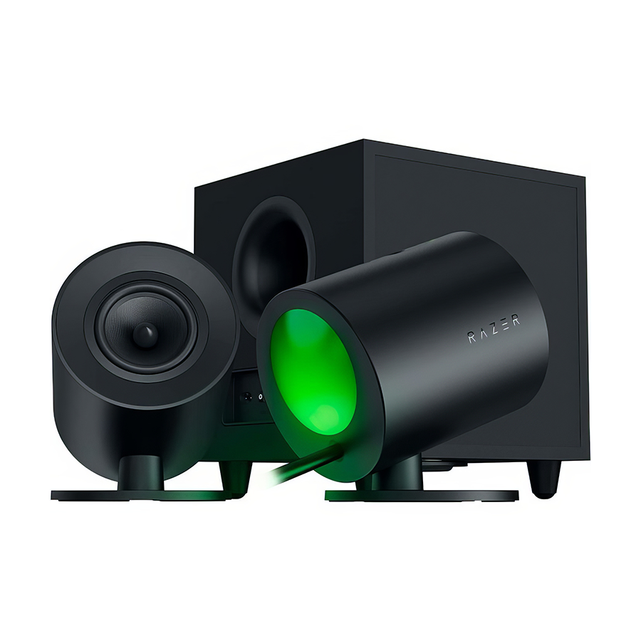 Zvučnici Razer Nommo V2 – Full-Range 2.1 PC Gaming Speakers with Wired Subwoofer – EU/IDN + UK/MY/SG/UAE Packaging, RZ05-04750100-R3G1