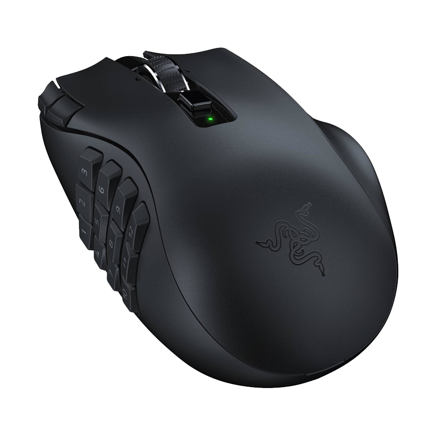 Miš Razer Naga V2 HyperSpeed - Wireless MMO Gaming Mouse - EU Packaging, RZ01-03600100-R3G1 - Image 3