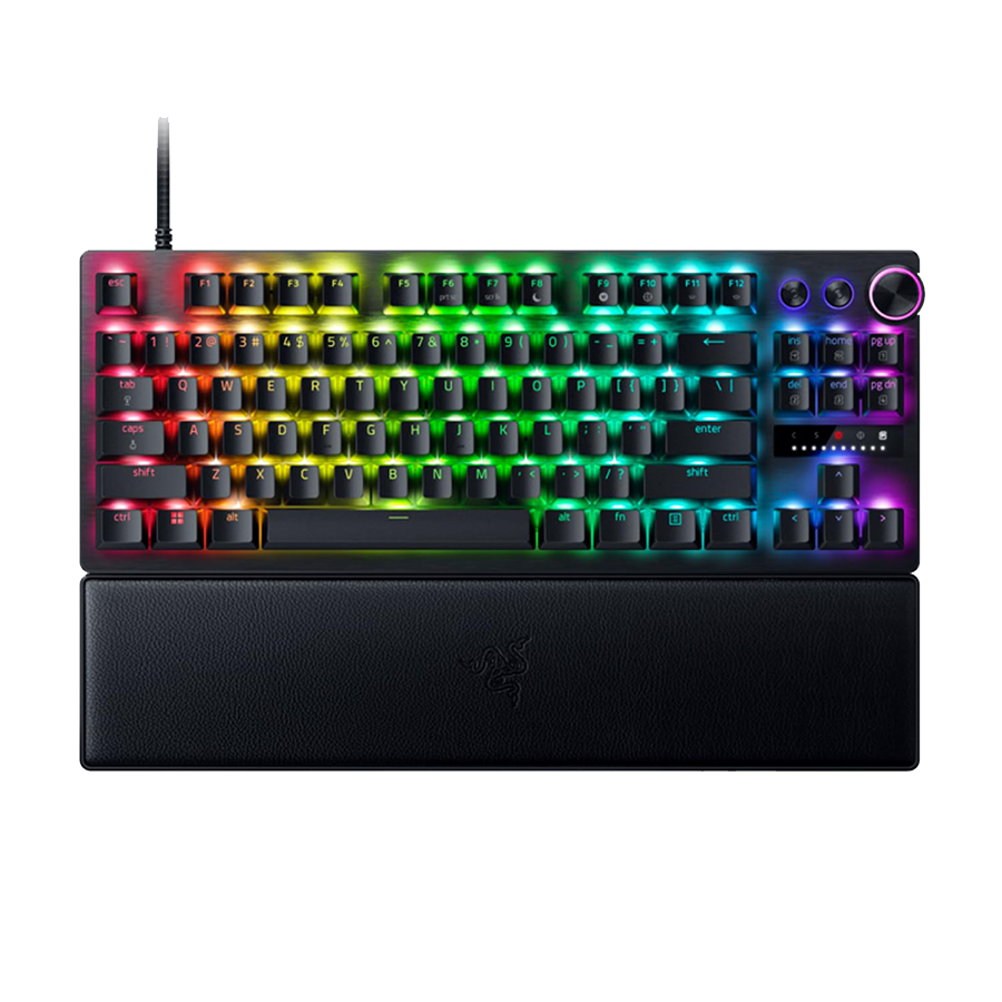Tastatura Razer Huntsman V3 Pro Tenkeyless – Tenkeyless Analog Optical Esports Keyboard – US Layout – FRML, RZ03-04980100-R3M1