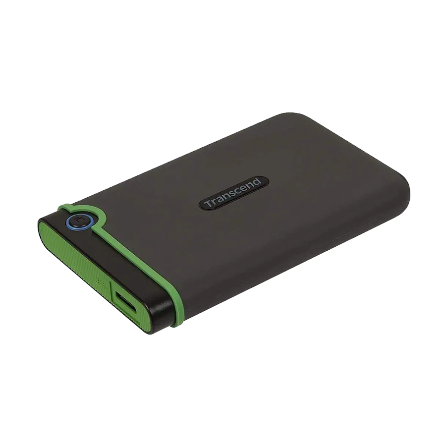 EXT.HDD 2TB Transcend 3.1 Gen 1 StoreJet 25M3G SJ25M3G Rugged External Hard Drive TS2TSJ25M3S Iron Gray