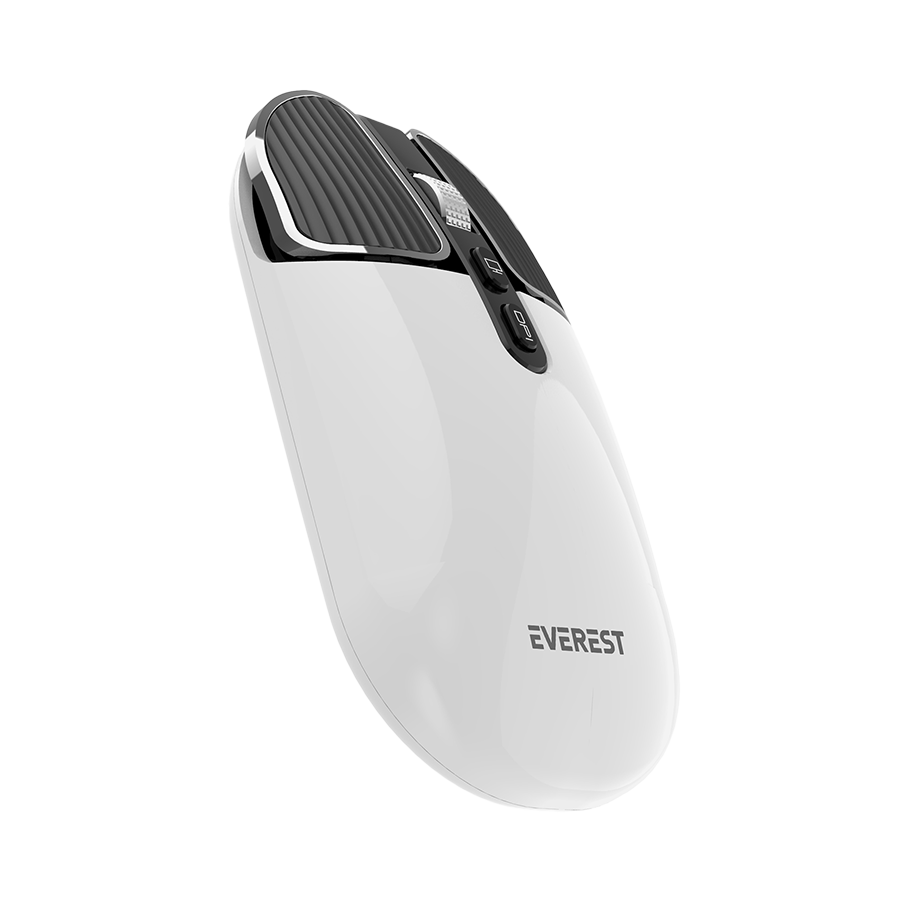 Miš Everest SM-620 2in1 Bluetooth 2,4GHz Charged Metallic Gray Super Silent Mobile, 35284
