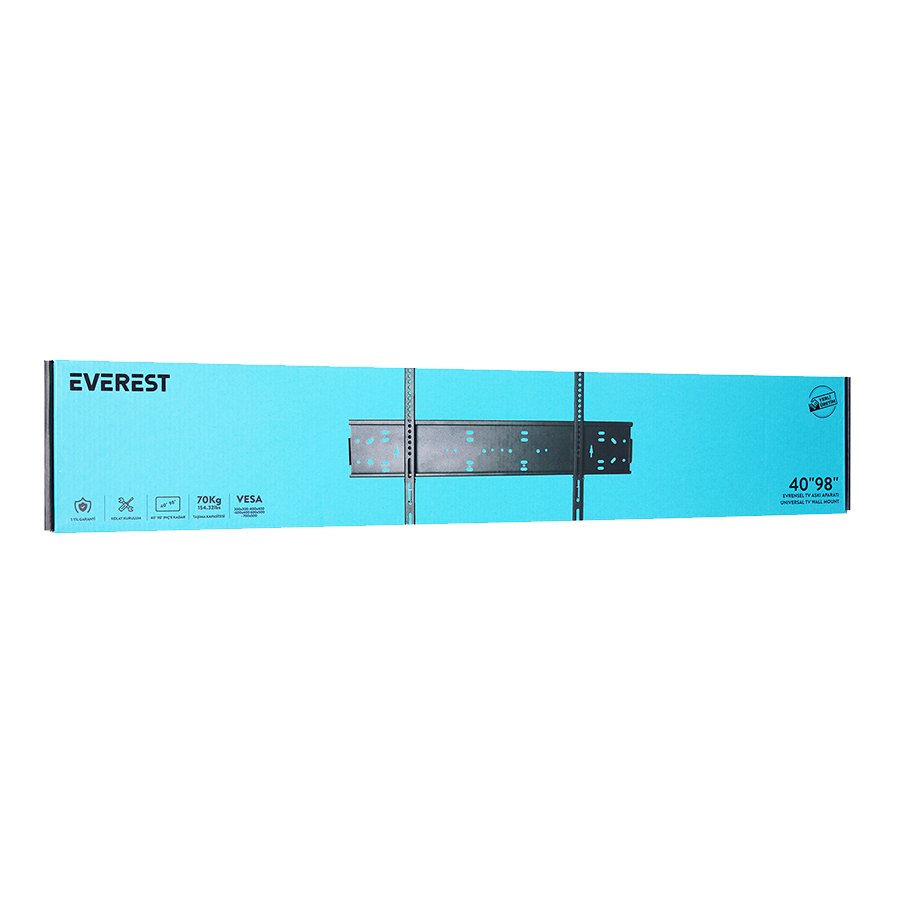 Zidni nosač Everest TK-4098 do 98″ Max 70 kg 300×300-400×400-600×400 600×500- 700×500, 41711