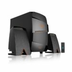 Zvučnici 2.1 gaming Mikado MD-671BT 2 + 1 40W RMS Black Usb + SD + Fm SupportedMultimedia Bluetooth Speaker, 22077