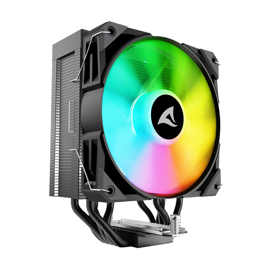 CPU hladnjak Sharkoon A50 RGB Black Air Cooler Intel AMD