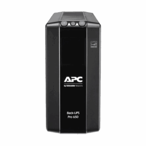 Back-UPS Pro APC, 650VA/390W, Tower, 230V, 6x IEC C13 utičnica, AVR, LCD, zamjenjiva baterija, BR650MI