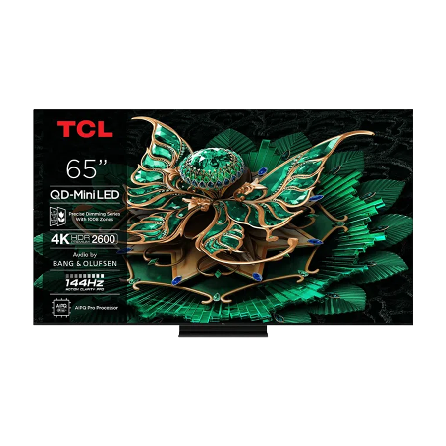 TCL 65″C7K 4K QD-Mini LED TV 144Hz GoogleTV GameMaster Audio BANG&OLUFSEN HDR Premium 65C7K