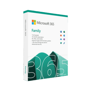 FPP Microsoft Office 365 Family Retail ENG Sub 1Y, EP2-32329