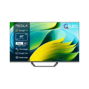 TESLA TV QLED Q40E665GFS FHD Powered by Google TV HDR HLG Box zvucnici 2x10W